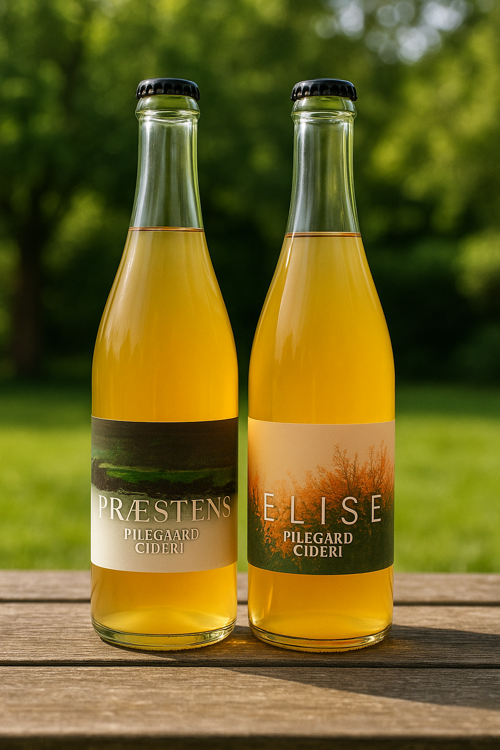 2 x Cider fra Pilegaard 0,75l
