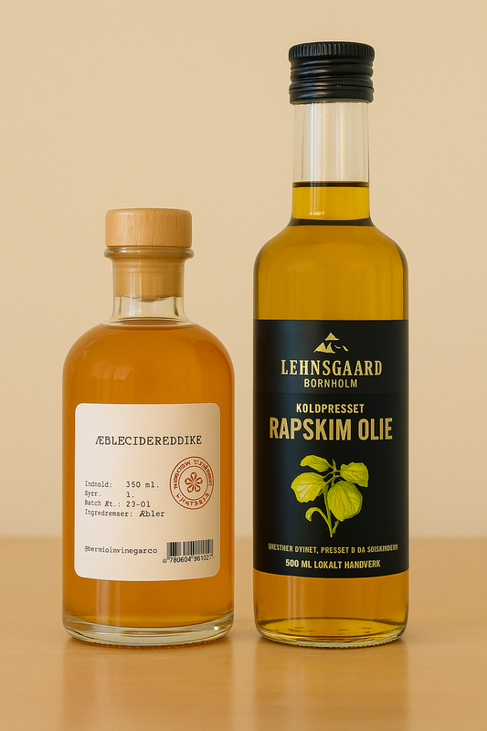 Olie-Eddikesæt, 150ml +250ml